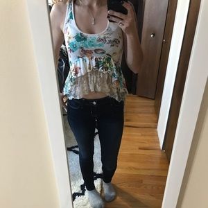 Lacey half crop top